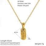 color: SP1058G (Curb Chain)