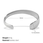 color: SZ281S Silver Bangle