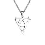 color: Triangle + Stainless Steel Chain