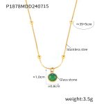 color: P1878-Gold Necklace