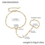 color: E681-Gold Back-hand Chain