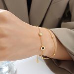 color: E144-Gold Bracelet