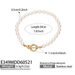 color: E349-Gold Bracelet -20cm