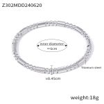 color: Z302-Steel Color Bangle