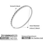 color: Z018-Steel Color Bangle