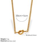 color: XL905G Gold Necklace