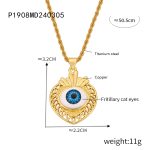 color: P1908-Gold Necklace