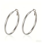color: 1 Pair Small Steel Color