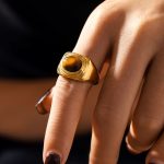 color: A942-Gold Ring / size: US 7