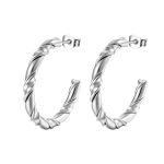 color: 1 Twisted Wire C Shape Steel Color MS-106