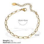 color: SL149G Gold Bracelet
