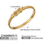 color: Z246-Gold Bangle