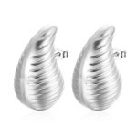 color: Spiral Pattern Hollow Drop Steel Color MS-339
