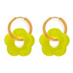 color: MYTXF107-Tea Green Color Earrings