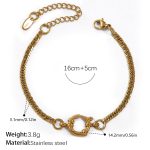 color: SL345G Gold Bracelet