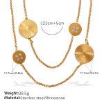 color: MYL14G Gold Sweater Chain