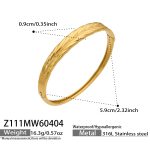 color: Z111-Gold Bangle