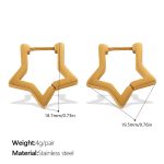 color: EH1235G Gold Earrings