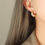 color: F680-Gold Earrings