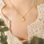 color: P570-Gold Necklace -40+5cm