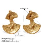 color: EH217G Gold Earrings