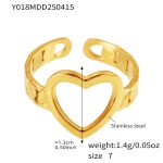 color: Y018-Gold Ring / size: US 7