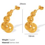 color: EH785 Gold Earrings