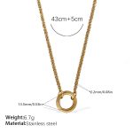 color: XL634G Gold Necklace