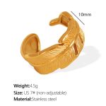 color: JZ86 Adjustable Gold Ring