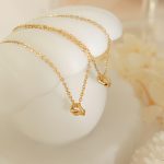 Design Advanced All-Match Knotted Heavy Industry Metal Necklace Stainless Steel Jewelry Ornament
