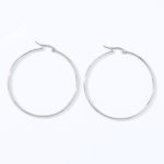 color: 6 Round Earrings Steel Color