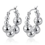 color: Steel Color Earrings