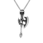 color: Skull Axe + Stainless Steel Chain
