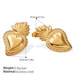 color: EH931G Gold Earrings