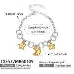color: TXE537-Mixed Color Bracelet 16.5+5cm