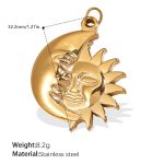 color: PJ545G Gold Pendant