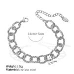 color: SL131S Silver Bracelet