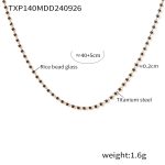 color: TXP140-Gold Necklace