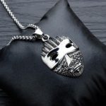 color: Small Mask + Stainless Steel Chain