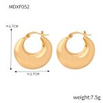 color: F1100-Gold Earrings