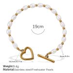 color: SL383WEG Freshwater Pearl Bracelet
