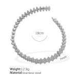 color: SL127S Silver Bracelet