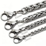 color: 3mm Thick / size: Length 80cm Stainless Steel