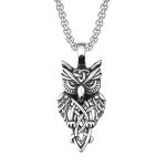 color: Owl + Stainless Steel Chain