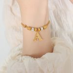 color: E414-Gold Bracelet -A