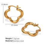 color: EH886G Gold Earrings