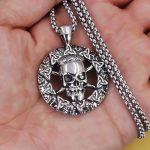 color: Skull Tag + Steel Chain