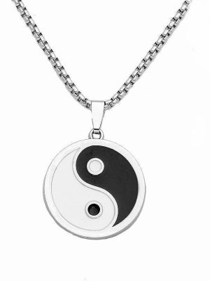 Ethnic Skull Guitar Horror Vintage Motorcycle Pendant Stainless Steel Men's and Women's Necklaces Sweater Chain Motorcycle Accessories