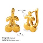 color: EH1262G Gold Earrings