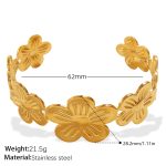 color: SZ285G Gold Bangle